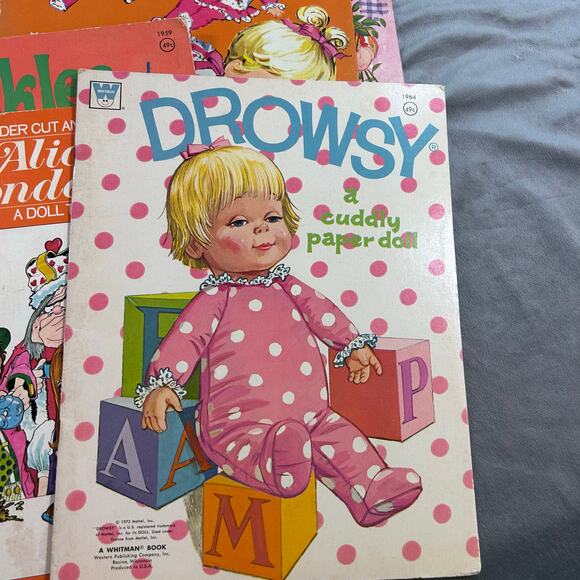 Vintage Paper Doll Lot 14 Books All included None Used - Picture 2 of 12